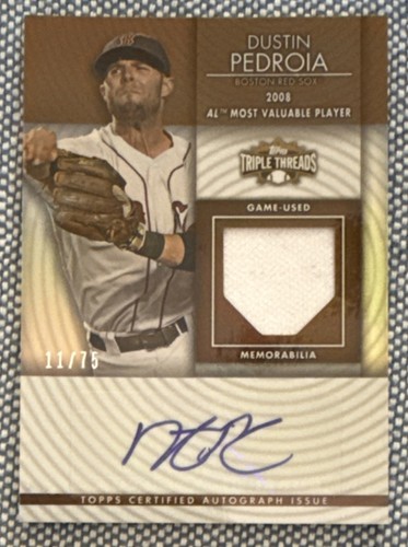 Dustin pedroia 2012 topps - dustin,
