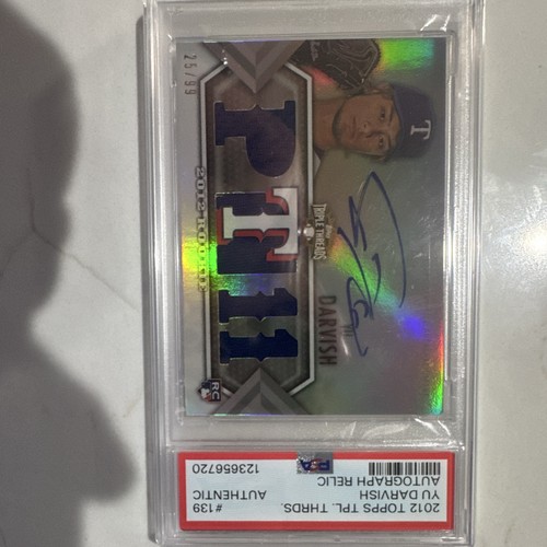 Topps 2012 triple threads - topps, yu