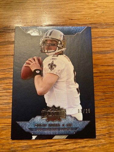 Drew brees 2012 topps triple - brees,