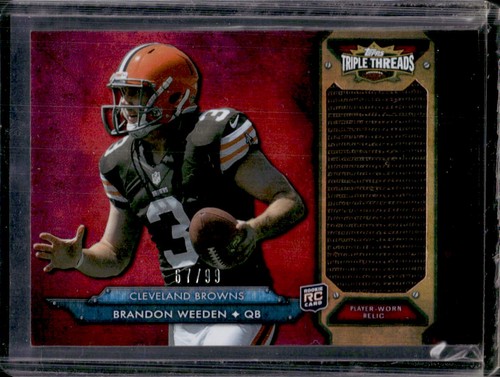 Brandon weeden 2012 topps - brandon,